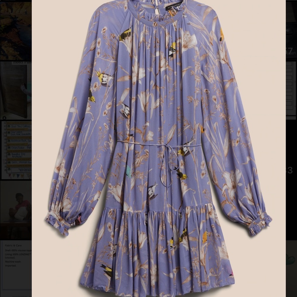 Banana Republic Tiered Dress NWT